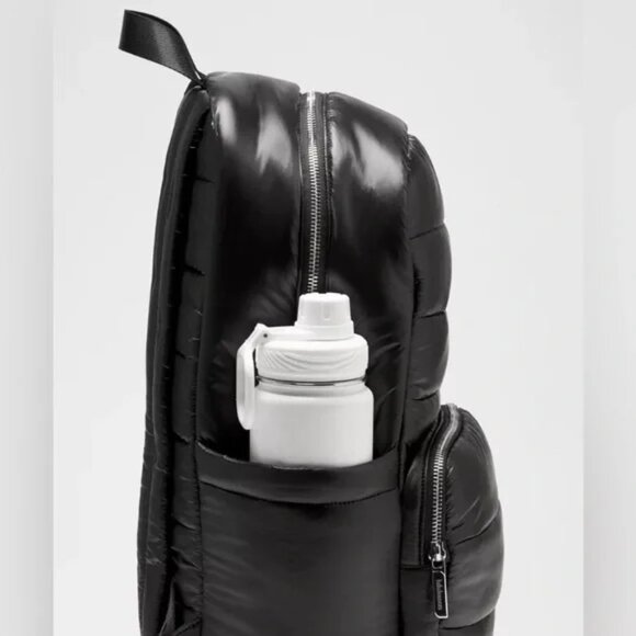 NEW Lululemon Everywhere Backpack Black Wunder Puff 22L Laptop School Gym Bag - Picture 3 of 15